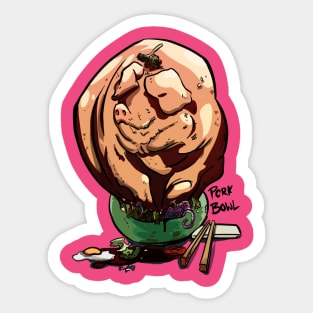 Pork Bowl Sticker